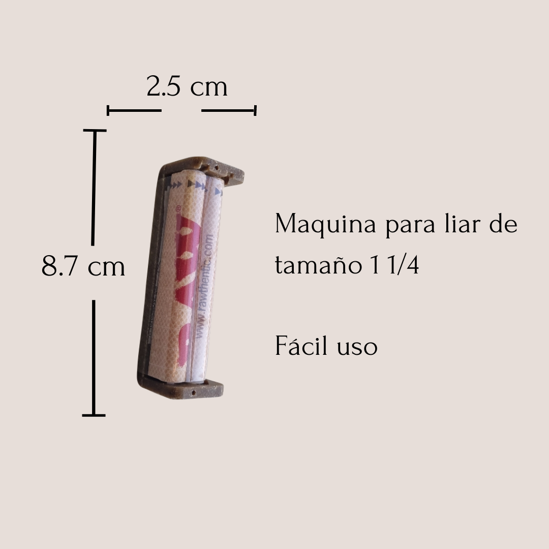 Máquina de liar de plástico 1 1/4 TarGard - Tabaco Artesanal