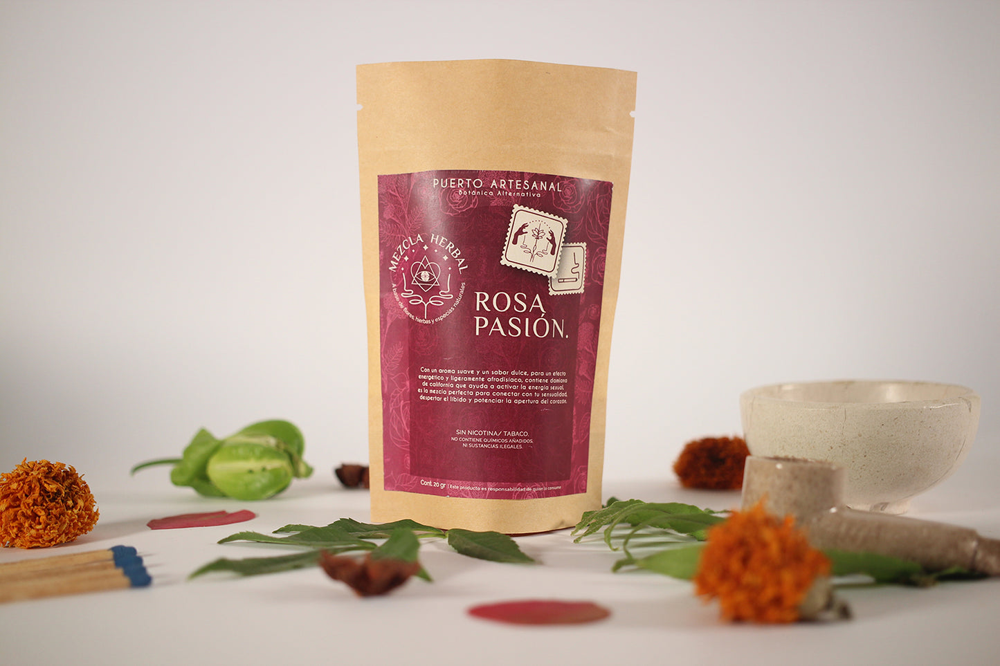 Rosa Pasión - Mezcla Herbal